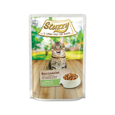 STUZZY CAT CHUNKS Pouch Veal