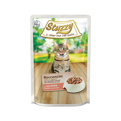 STUZZY CAT CHUNKS Pouch Salmon