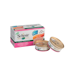 SCHESIR Cat can Chicken Filets with Ham 6x50gr