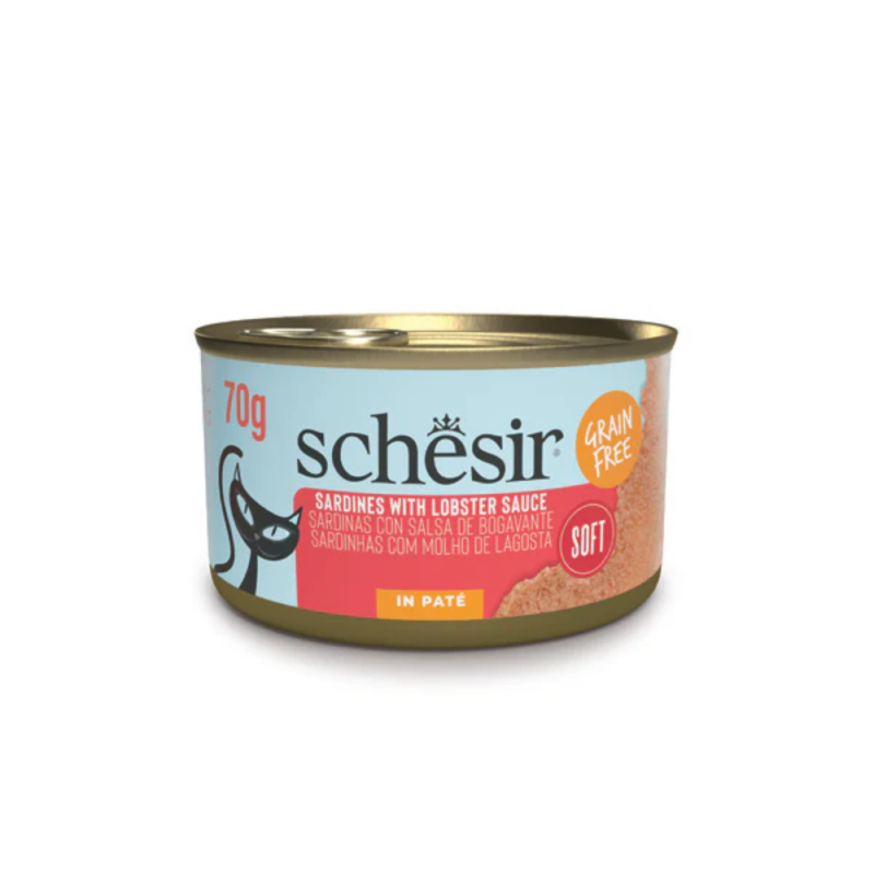 SCHESIR GRILL PATE`S  Cat Can Sardines In Lobster 70gr