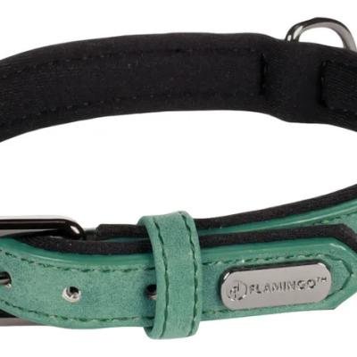 Flamingo Zgardă DELU GREEN 24-30cm