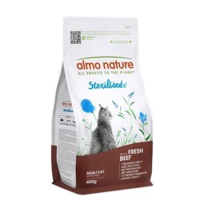 ALMO NATURE DRY Cat Fresh Meat Sterilized Beef