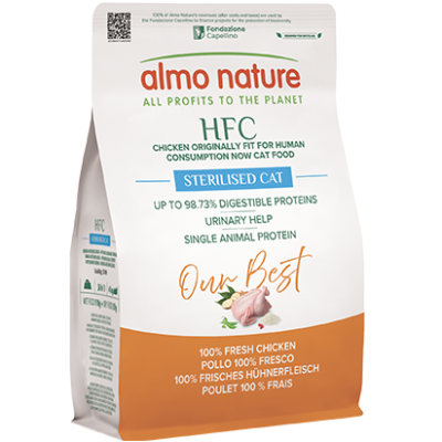 ALMO NATURE Cat HFC Our Best Adult Sterilised Fresh Chicken