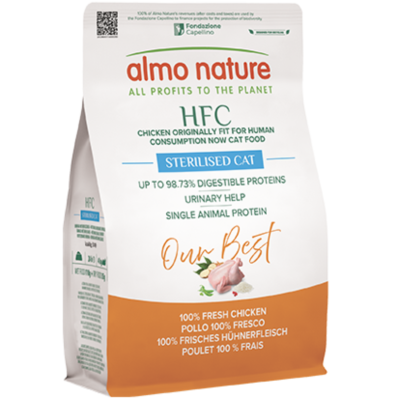 ALMO NATURE Cat HFC Our Best Adult Sterilised Fresh Chicken