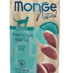 MONGE Cat Natural Pouch Tuna with duck in jelly