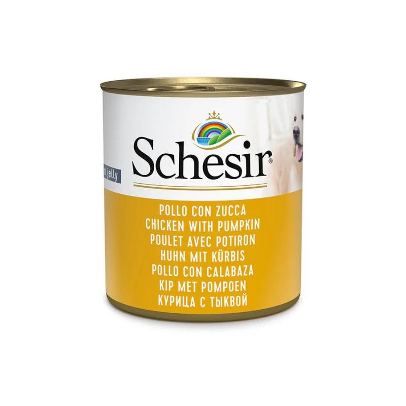 SCHESIR Dog Chicken With Pumpkin in jelly
