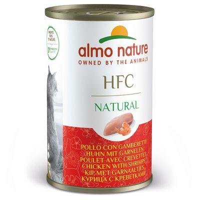 ALMO NATURE Cat HFC Can Natural Chicken/Shrimps