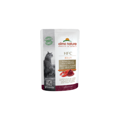 ALMO NATURE Cat HFC Pouch Jelly Tuna with Lobster 55g