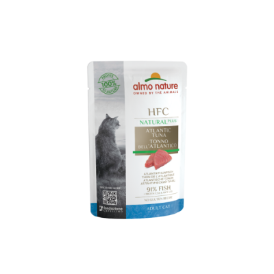 ALMO NATURE Cat HFC Pouch Natural Plus Atlantic Tuna 55g