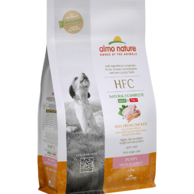ALMO NATURE Dry Dog HFC M-L Puppy Chicken