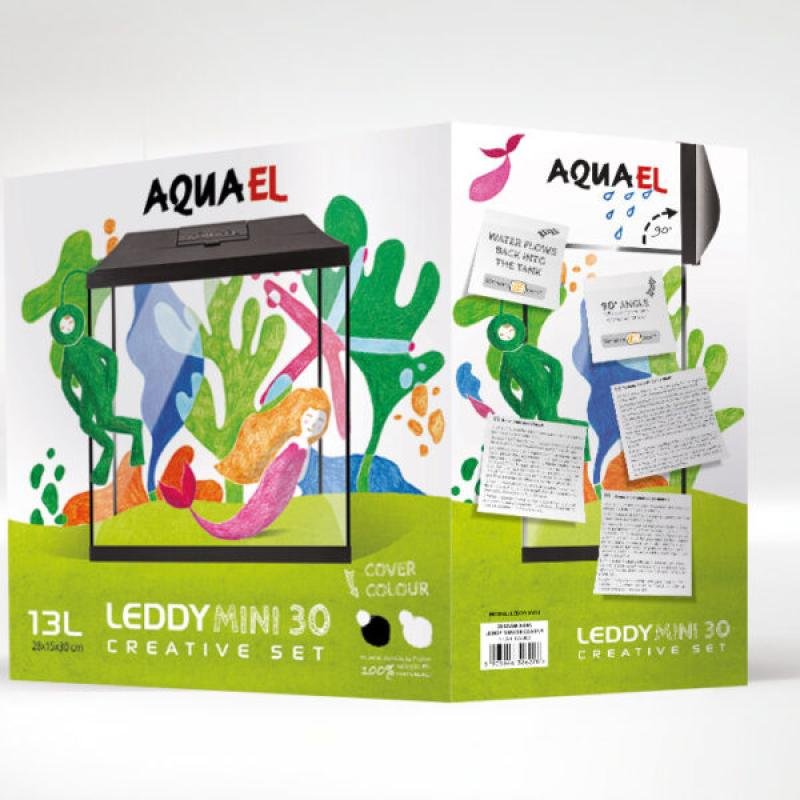 Aquael Set Acvariu LEDDY MINI 30