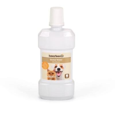 BEEZTEES apă pentru cavitatea bucală DENTAL WATER DOG/CAT