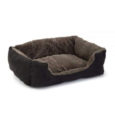 Beeztees canapea Baboo Cat cafeniu/negru 48x37x19