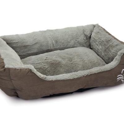Beeztees Canapea Baboo Cat gri 48х37х18