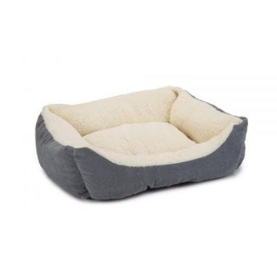 Beeztees culcuș din pluș pentru pisici MOGINA Blue 45x37x18cm