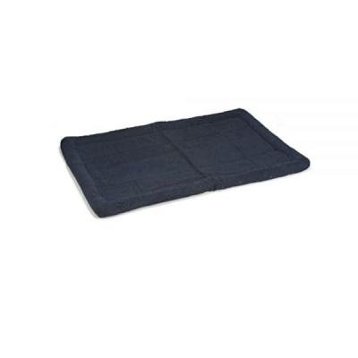 Beeztees лежак Sheepskin синий 109x67x8cm