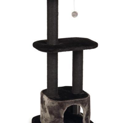 Beeztees răzuitoare pentru pisici BONDICA Black/Grey 50x50x120cm