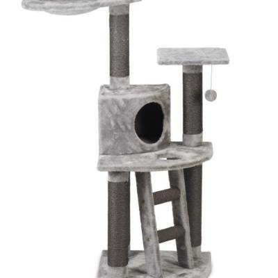 Beeztees răzuitoare pentru pisici DOMINJO Grey 50x50x123cm
