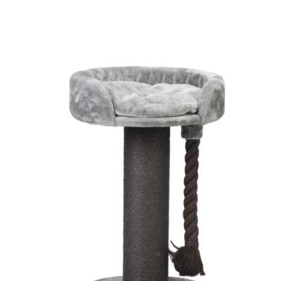 BEEZTEES răzuitoare pentru pisici TURA Grey 60x60x100cm
