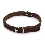 BEEZTEES zgarda din piele cafeniu 70x25