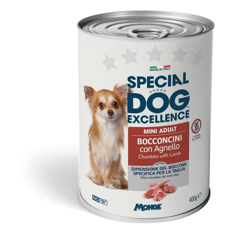 SPECIAL DOG Excellence Adult Mini Chunkies with Lamb