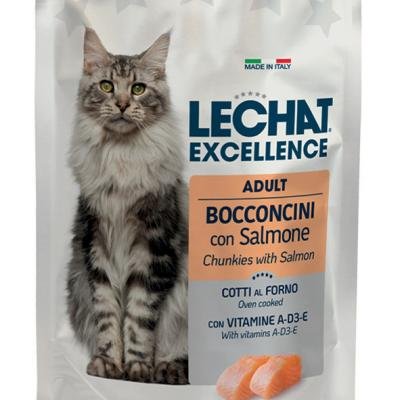 LECHAT Excellence Adult Chunkies with Salmon
