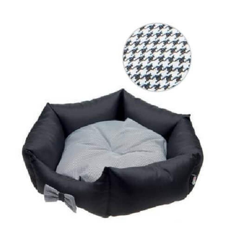 COMFY Culcuș BED LOLA Black/ White FI