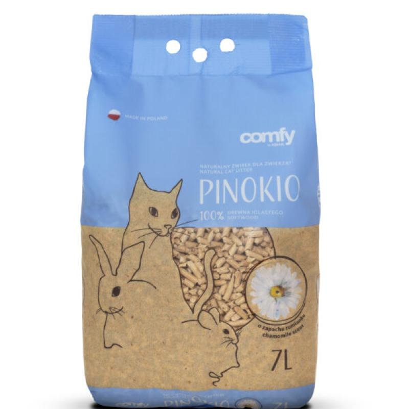 COMFY Наполнитель древесный PINOKIO Wooden CAMOMILE