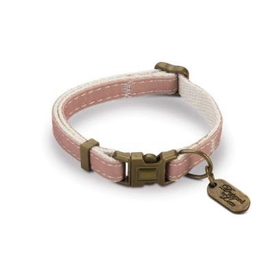 DBL zgardă din nylon pentru pisici VIRANTE LPink 20-30×10