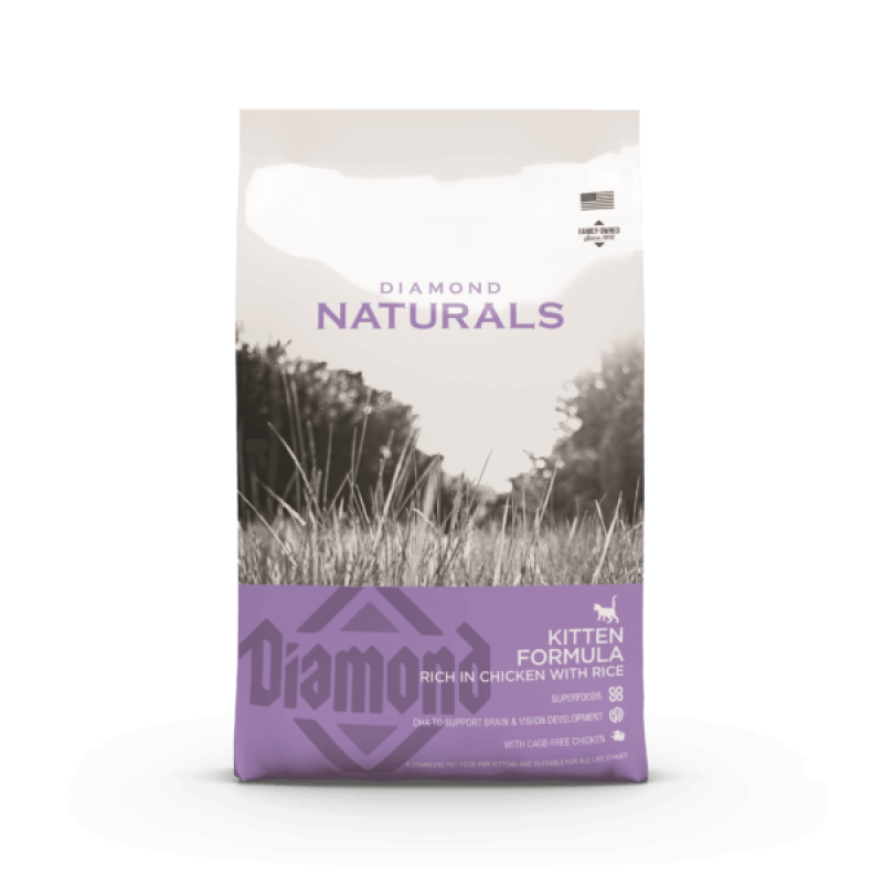 DIAMOND NATURALS  CAT KITTEN Chicken 1кг