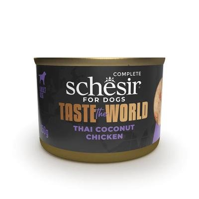 SCHESIR Taste the World Dog Chicken Thai Coconut in broth