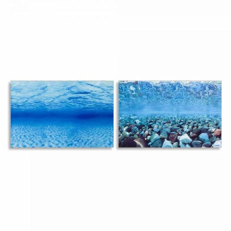 FERPLAST Fundal acvariu 80x40 BLU 9047