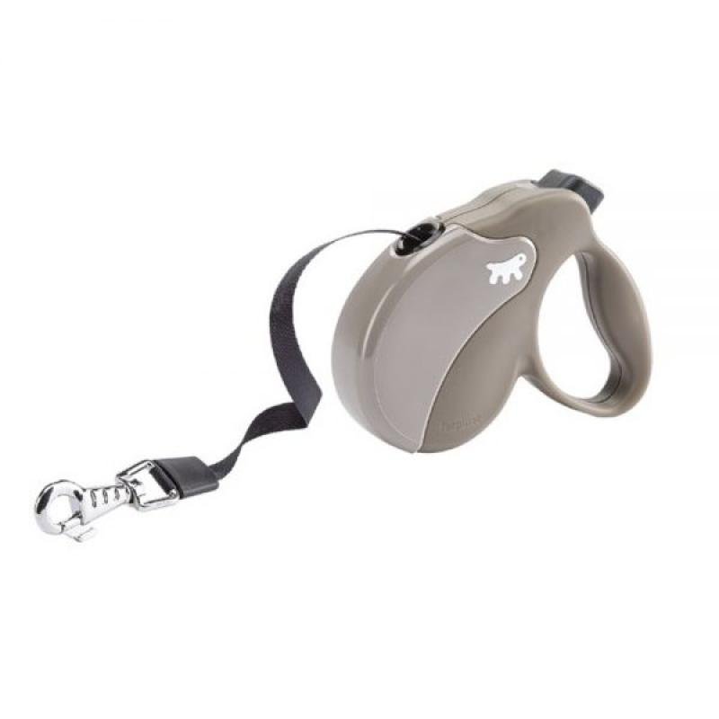Ferplast lesă AMIGO TAPE Dove-Grey