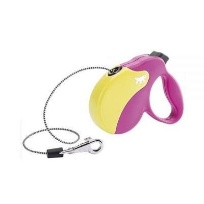 Ferplast lesă AMIGO CORD Colour Fuchsia