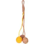 Flamingo игрушка для кошек BALLS+ROPE