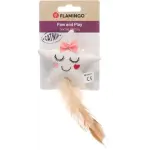 Flamingo игрушка для кошек LOVU STER BEIGE 8.5*2.5*7cm