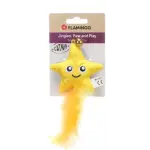 Flamingo игрушка для кошек LOVU STRELLOW STAR YELLOW 8*2.8*9.5cm