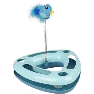Flamingo Jucărie pentru pisici FELICIA BLUE TRIANGLE