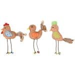 Flamingo игрушка для кошек KIRK CHICKEN/ROOSTER/BIRD Assort.