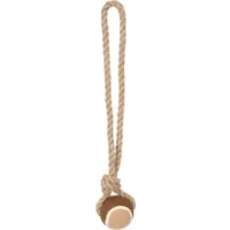 FLAMINGO мяч резиновый на канате HEMP KUSH TUG TOY