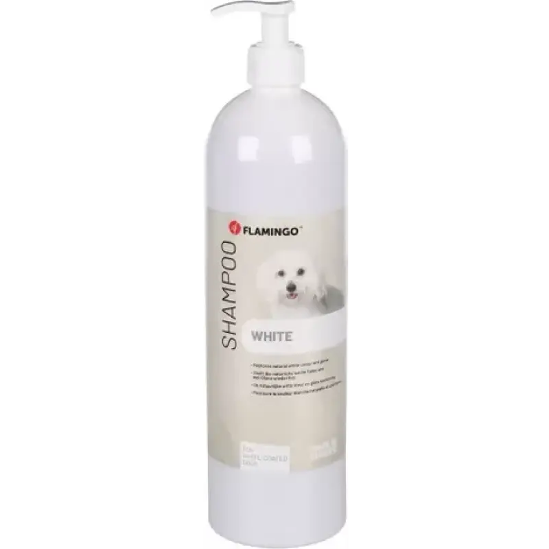 Flamingo șampon WHITE COAT SHAMPOO