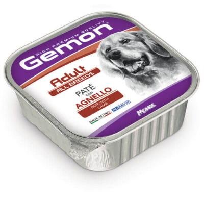 GEMON Dog All Breeds Adult Paté with Lamb