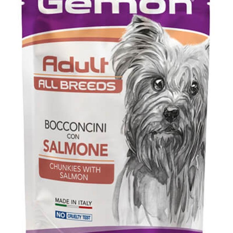 GEMON Dog All Breeds Adult with Salmon