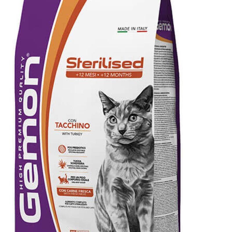 GEMON Dry Sterilised with Turkey
