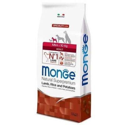 MONGE dry dog MINI adult Lamb/Rice/Potatoes