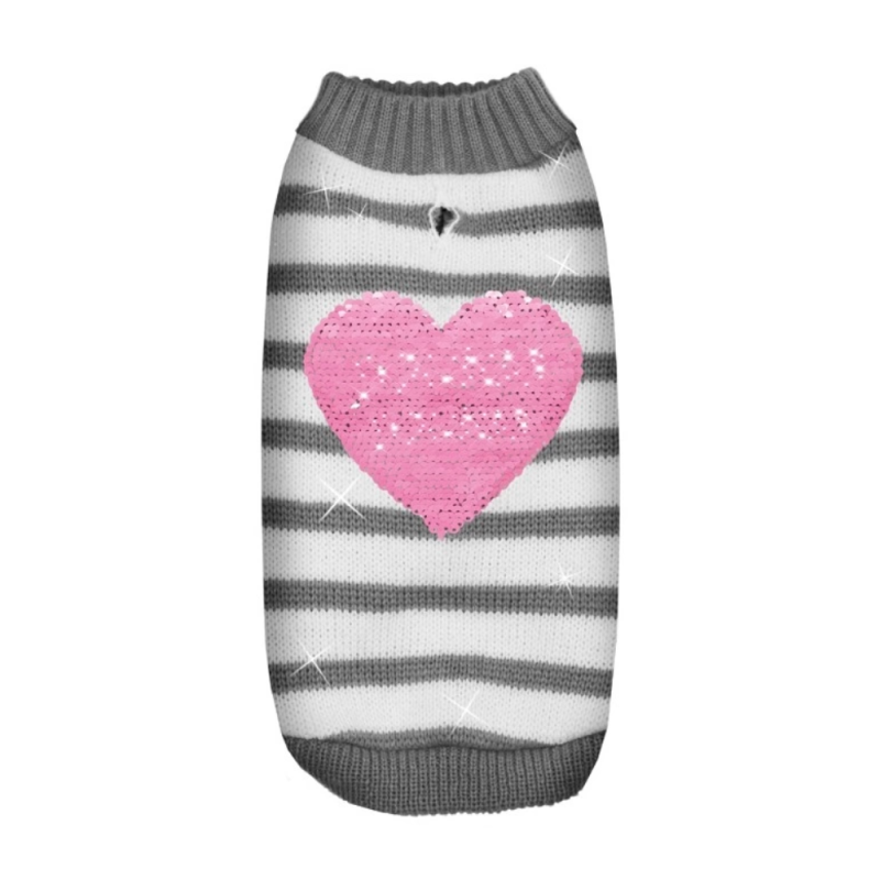 Record Свитер PULLOVE GREY/PINK