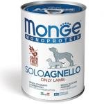 MONGE Dog Solo Pate Lamb
