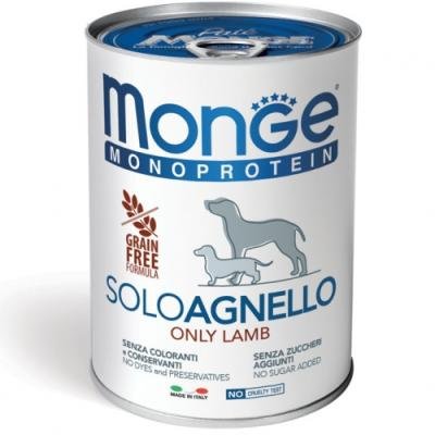 MONGE Dog Solo Pate Lamb