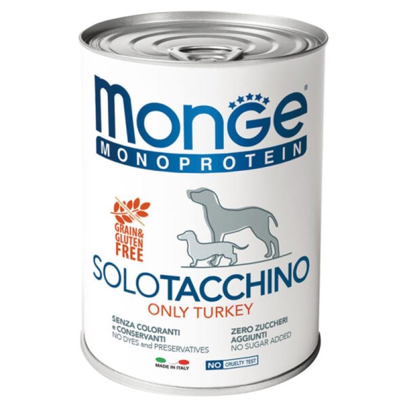 MONGE Dog Solo Pate Turkey