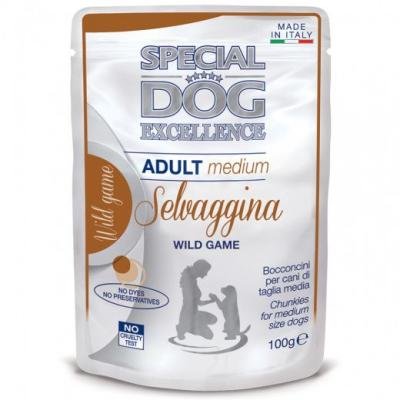 SPECIAL DOG Excellence Medium Adult Chunkies with Wild Game